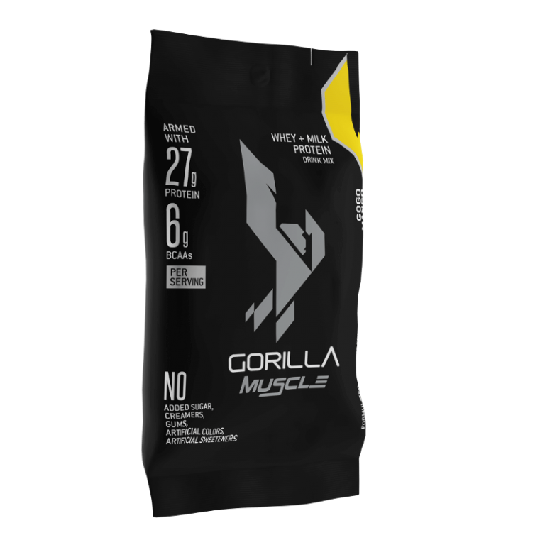 GORILLA Muscle Whey Protein OnTheGo Gogo Mango x 10 Sachets/Box GORILLA USA